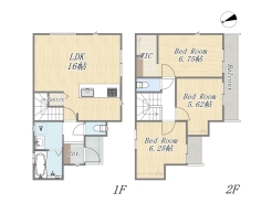 【参考プラン:7号地】
Plan:3LDK+WIC+Pantry+カースペース2台
建物参考価格:2000万円
建物面積:82.80㎡