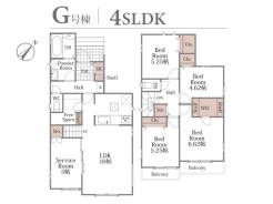 【間取り図】
4SLDK+WIC+SIC+カースペース