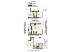 2号棟 【間取り図】 2LDK+S+WIC+ビルトインガレージ
