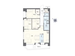 【間取り図】2SLDK