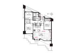 【間取り図】2SLDK