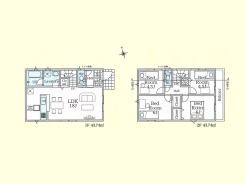 【間取り図】4LDK+カースペース