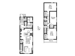 2号棟 【間取り図】