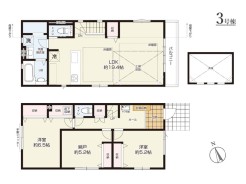 3号棟 【間取り図】
2SLDK