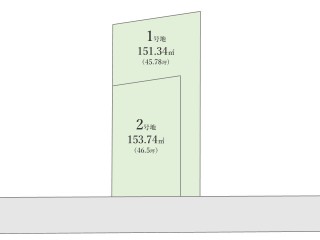 八王子市川口町 建築条件付き売地 全2区画